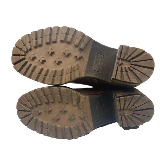 Zodiac Gannet Lug Sole Booties - Size 6 - Cognac - Picture 10 of 11